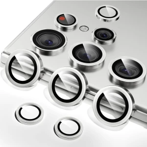 Samsung Galaxy S24 Ultra Uyumlu Kamera Lens Koruyucu Mercek Çerçeve