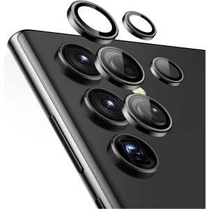 Samsung Galaxy S23 Ultra Uyumlu Kamera Lens Koruyucu Mercek Çerçeve