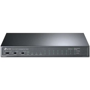 TL-SL1311MP, 8 Port 10-100 Mbps 2 Port 10/100/1000 Mbps Switch 1 Port Sfp