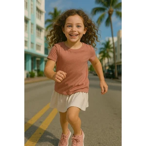 Mercan Çocuk T-Shirt Kız Erkek Unisex | %100 Pamuk |