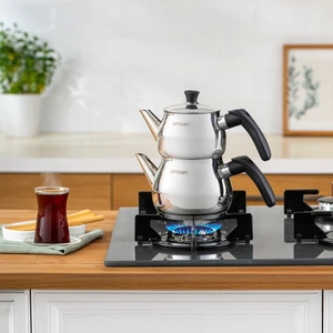 Ajda Mini Çaydanlık Takımı 0,75-1,5 Lt