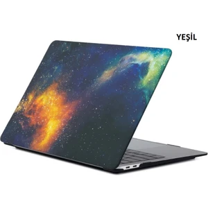 Apple MacBook Pro 13 2016 A1706/A1708 Space Desenli Kılıf Kapak