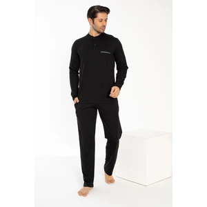 Erkek Modal Patlı Uzunkol Pijama