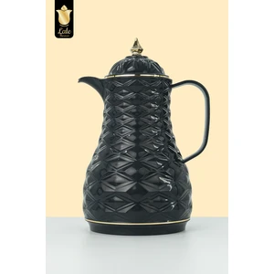 Lale Thermos Cam Hazneli Termos Elmas-1 | 1.0 Lt | Kahve & Çay | 12 Saat Sıcak / 24 Saat Soğuk | Yerli Üretim (Iron)