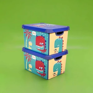 Style Box Dude Dekoratif Oyuncak Kutu Seti - 2 x 17 lt