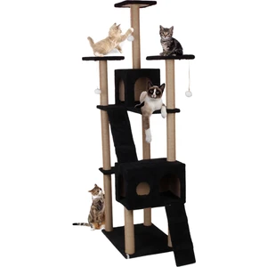 Residence Kedi Tırmalama Evi Siyah