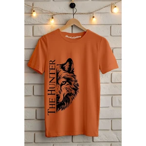 The Hunter Baskılı Unisex Oversize Tişört