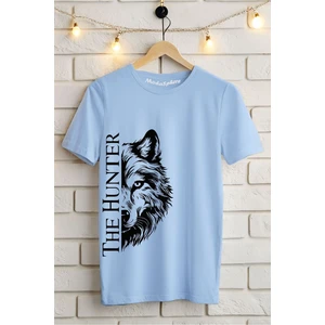 The Hunter Baskılı Unisex Oversize Tişört