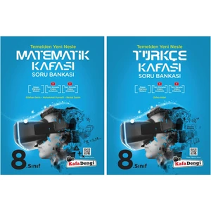 Kafa Dengi Yayınları LGS 8.Sınıf Soru Bankası Matematik ve Türkçe