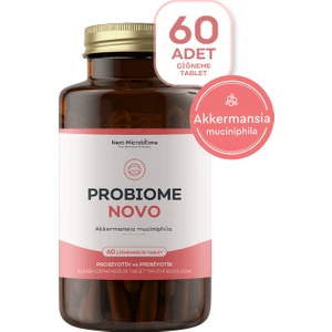 Probiome-Novo Akkermansia Muciniphila Probiyotik İçeren Çiğneme 60 Tablet