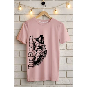 The Hunter Baskılı Unisex Oversize Tişört
