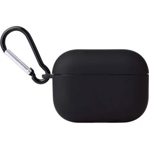 Piyasa Sepeti Anahtarlıklı Silikon Airpods Pro Kılıfı Siyah