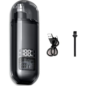 Erkekler Için Burun Kılı Kesme Makinesi Burun Kulak Kılı Kesme Makinesi Taşınabilir Dijital Ekran Kulak Burun Kılı Kesme Makinesi Şarj Edilebilir Saç Kesme Makinesi (Yurt Dışından)