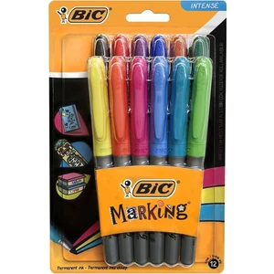 Marking Color Permanent Markör Karışık 12'li Blister