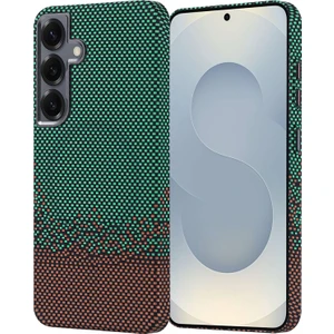 Galaxy S24 Kılıf Ultra Ince Karbon Tasarımlı ve Magsafeli Cabix Premium Kapak