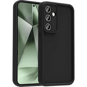 Galaxy S24 Fe Kamera Korumalı ve Ergonomik Şık Ananas Silikon Kılıf