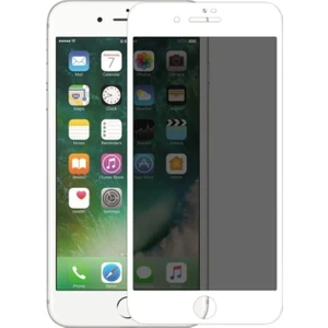 iPhone 6/7/8/se 2020 Uyumlu Yandan Bakınca Görünmeyen Kırılmaz Mat Hayalet Ekran Koruyucu (Beyaz)