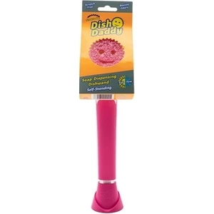 Dish Daddy Deterjan Hazneli Bulaşık Süngeri̇ - Pembe