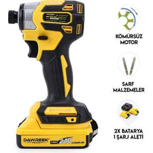 Torklu Vidalama Yellow – Akülü Torklu Somun Sıkma Makinesi