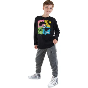 Dinolar Erkek Çocuk T-Shirt Pantolon Takım