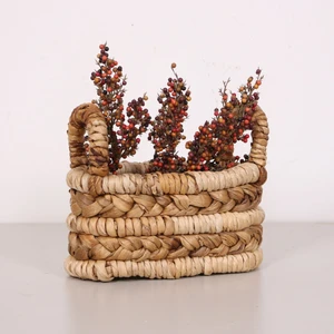 Mylamp Söbe Oval  Ekmek-Havlu- Saklama  Sepeti  23X12X20 cm