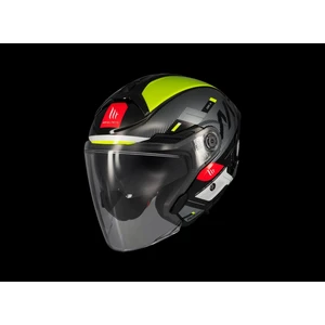 Kask mt Cosmo Sv Silenceb3 Gloss Sarı Gözlüklü