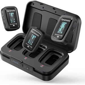 BLINK500 Prox B2R 2 Kişilik Kablosuz Mikrofon Seti – Dahili Kayıtlı, Yaka Mikrofonu