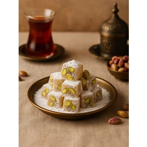 Duble Fıstıklı Lokum (Çifte Kavrulmuş) 500 Gr.
