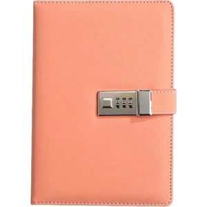 Kilitli Ajanda Günlük Not Defteri Notebook Pembe Ithal Ürün