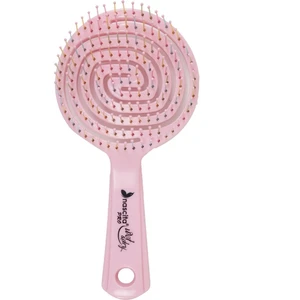 3D Flexi Kontrol Açma-Tarama Saç Fırçası  Pembe -40