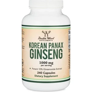 Double Wood Korean Panax Ginseng  1,000 mg 240 Kapsül
