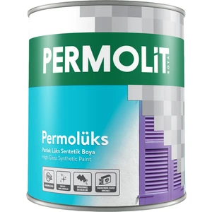 Permolüks Sentetik Parlak Boya 0,75L - 2,5l | Ahşap, Metal, Duvar Yüzeyleri Için, Yüksek Parlaklık ve Dayanıklılık