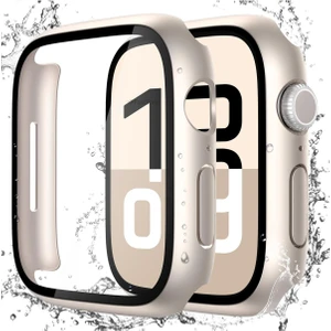 Apple Watch 10 42MM Uyumlu Sert Pc Kasa ve Ekran Koruyucu Kılıf