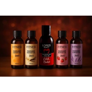 Lores Beauty Lores & Fitness 5’li Masaj Yağı Seti