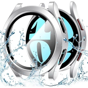 Samsung Galaxy Watch 4 5 40 mm Uyumlu Kasa ve Ekran Koruyucu 360 Tam Koruma Sert Pc Kasa Koruyucu