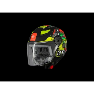 Kask mt Çocuk Lıte Dino A1 Mat Siyah