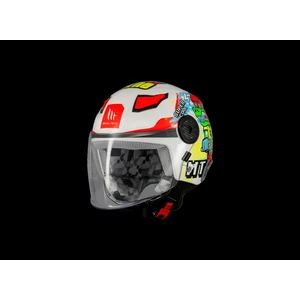 Kask mt Çocuk Lıte Dino A0 Beyaz