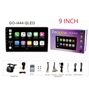 İ444 QLED 9 Inch Multimedya 2+64GB Android 15 Carplay Android Auto 4X60W Usb/bt/fm