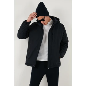 Regular Fit Çıkarılabilir Kapüşonlu Astarlı Mont Erkek Mont 497HECTOR