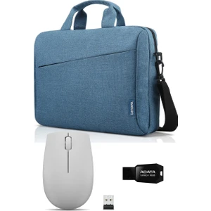 300 Kablosuz Mouse + Lenovo T210 Notebook Çanta + Adata UV100 16GB Flash Bellek
