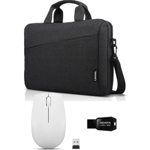 300 Kablosuz Mouse + Lenovo T210 Notebook Çanta + Adata UV100 16GB Flash Bellek