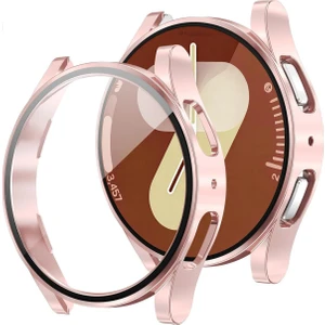 Galaxy Watch 7 44MM Uyumlu Sert Pc Kasa ve Ekran Koruyucu Kılıf