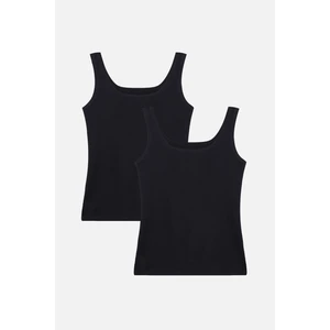 Kadın 2'li Kalın Askılı Kaşkorse Atlet