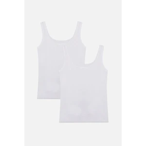 2'li Kalın Askılı Fitilli Atlet