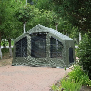 Galaksi Serisi | 8 M² Şişme Kamp Çadırı – 4 Mevsim – Geniş & Şeffaf Tavanlı – 315X250X220 cm
