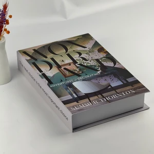 Kitap Görünümlü Dekoratif Kutu, Iskandinav Tarzı Kitap Şeklinde Saklama Kutusu, Ev Dekorasyonu, Modern Ev Dekorasyonu- Wonderland