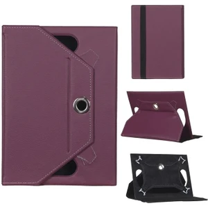 Vorcom Stab7 Universal Standlı Tablet Kılıfı Mor