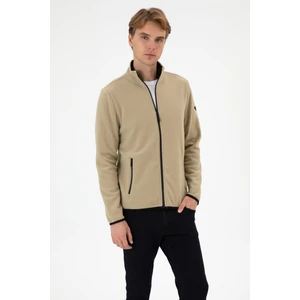 U.s. Polo Assn. Erkek Açık Haki Hırka (Örme) 50313779-VR183