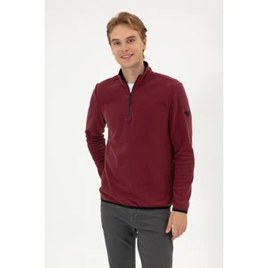 U.s. Polo Assn. Erkek Plum Sweatshirt 50313777-VR177