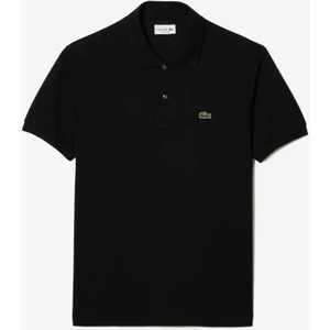 Erkek Siyah Polo Yaka T-Shirt Klasik Fit